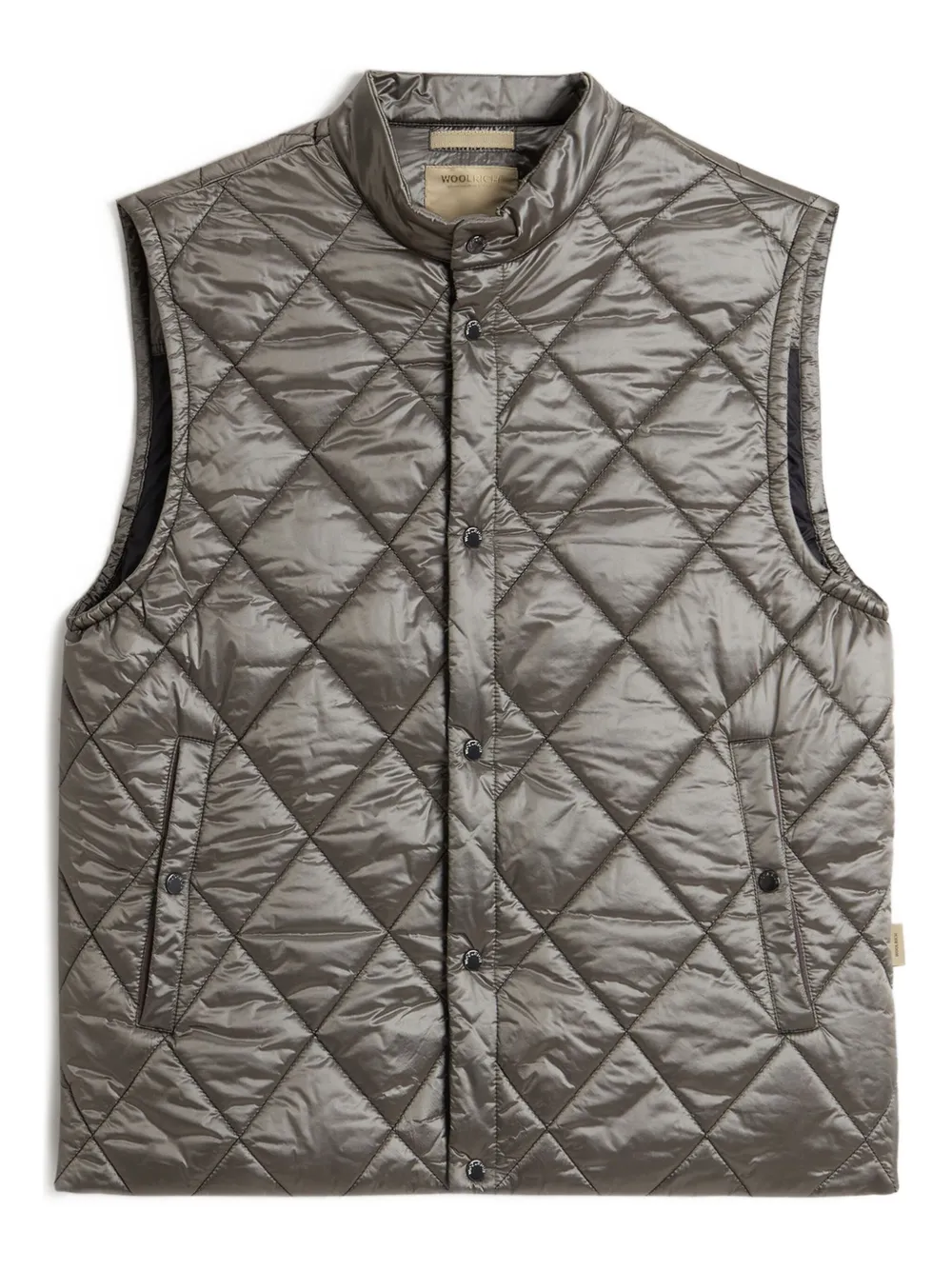 

Стеганый жилет WOOLRICH, серый