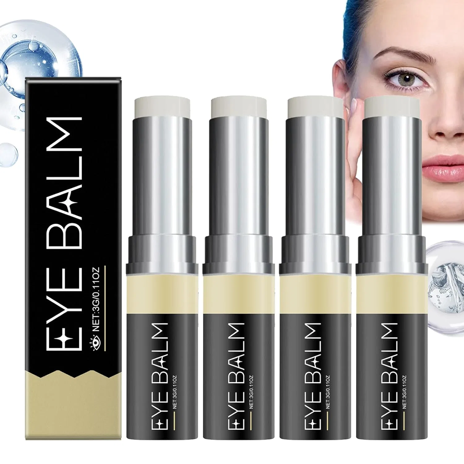 Стик для кожи вокруг глаз с ретинолом Lumibalm (4 шт.) Yoenbg, 4 Pcs