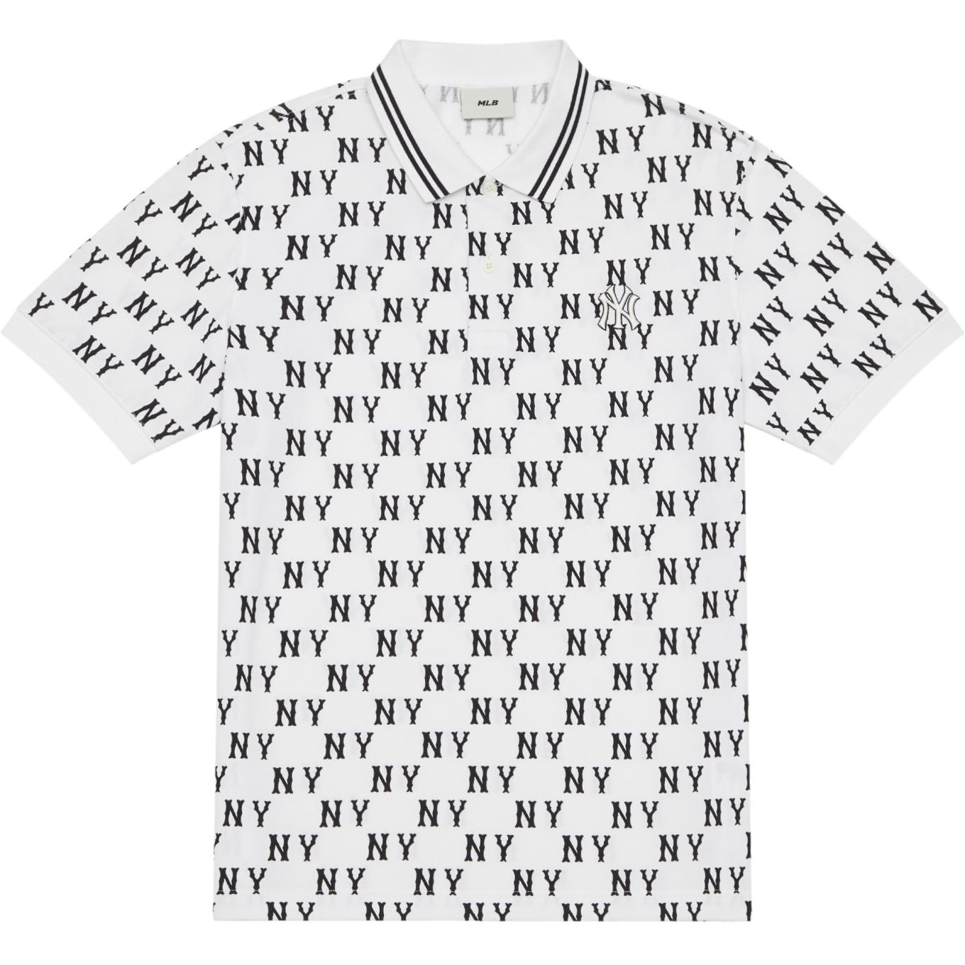 

MLB Рубашка-поло New York Yankees SS24 из коллекции MONOGRAM унисекс цвета слоновой кости