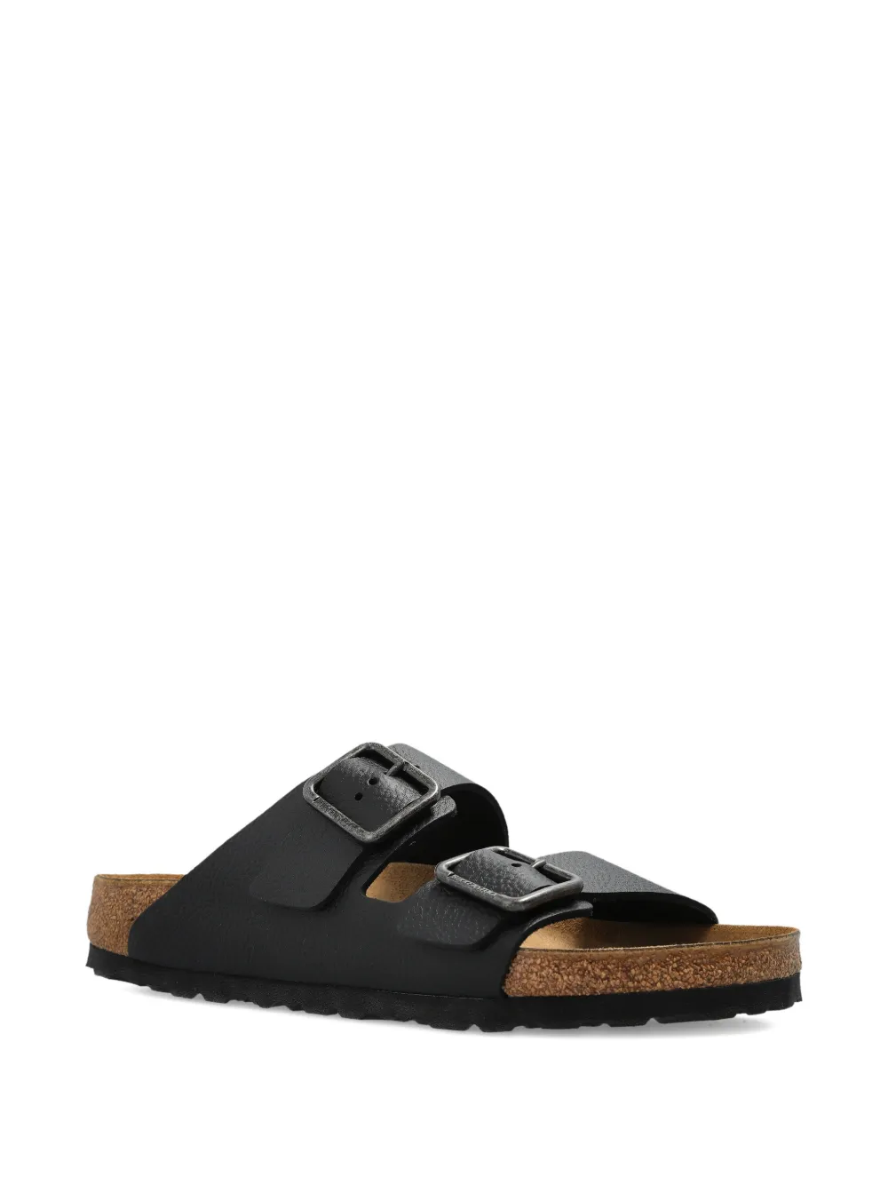 Сандалии Arizona с ремешками и проволочной пряжкой Birkenstock, черный — фото 2