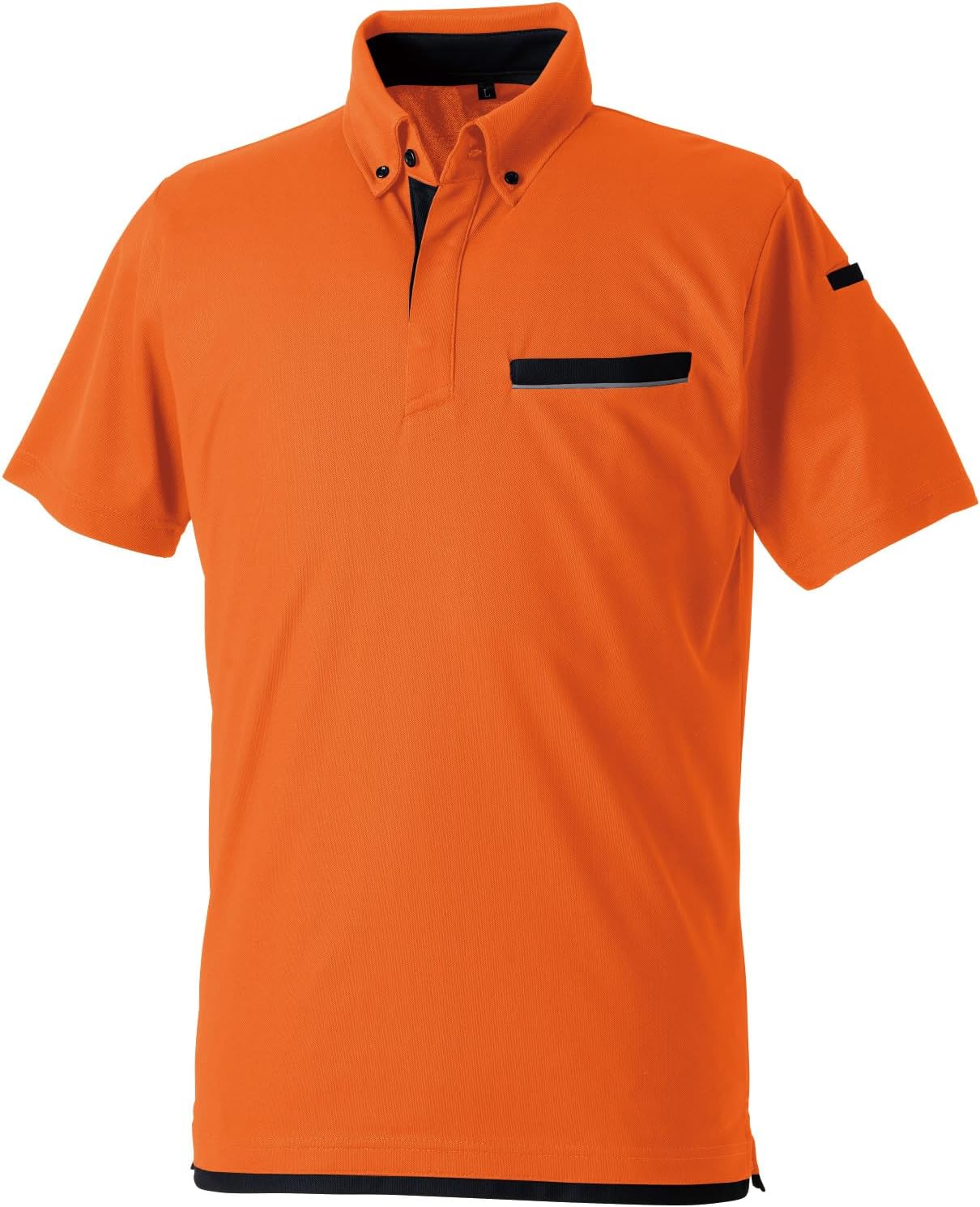 

Рубашка-поло Sowa 7335-51 с коротким рукавом и пуговицами (с нагрудным карманом), оранжевый