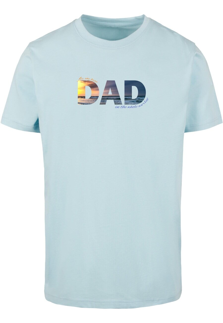 

Футболка Merchcode FOR THE BEST DAD, морской синий/голубой