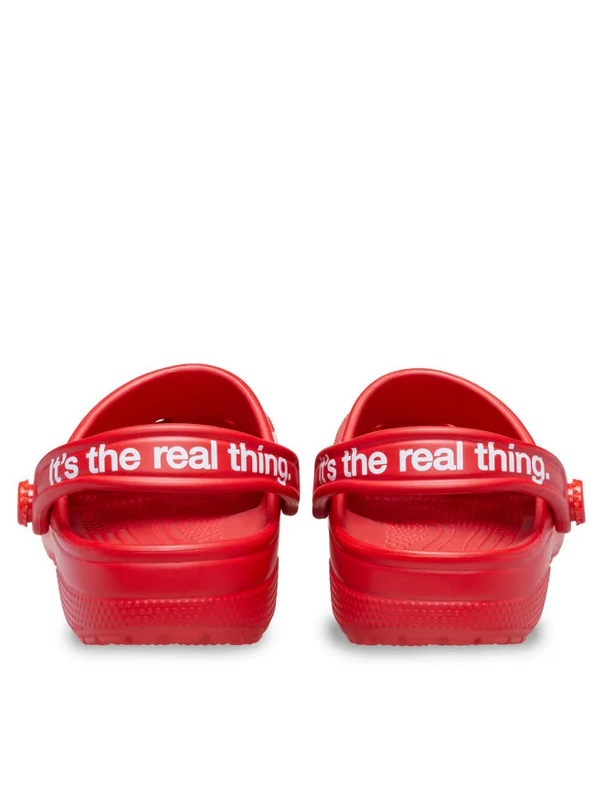 Crocs Классические сабо Мюли Coca-Cola 212129, красные — фото 3