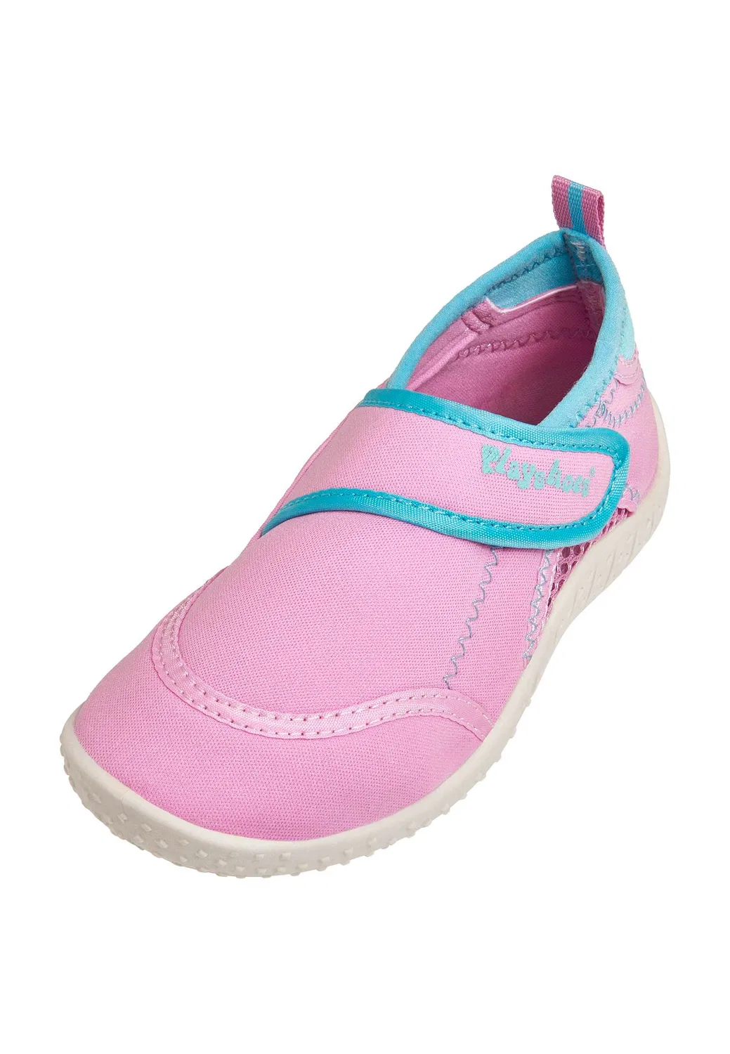 Босоножки для бассейна с клеверной застежкой Playshoes, лиловый — фото 3