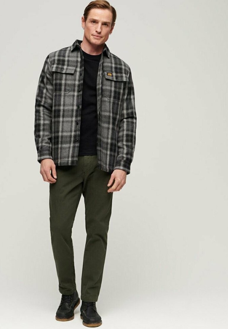 

Куртка Superdry MILLER, цвет roderick check black