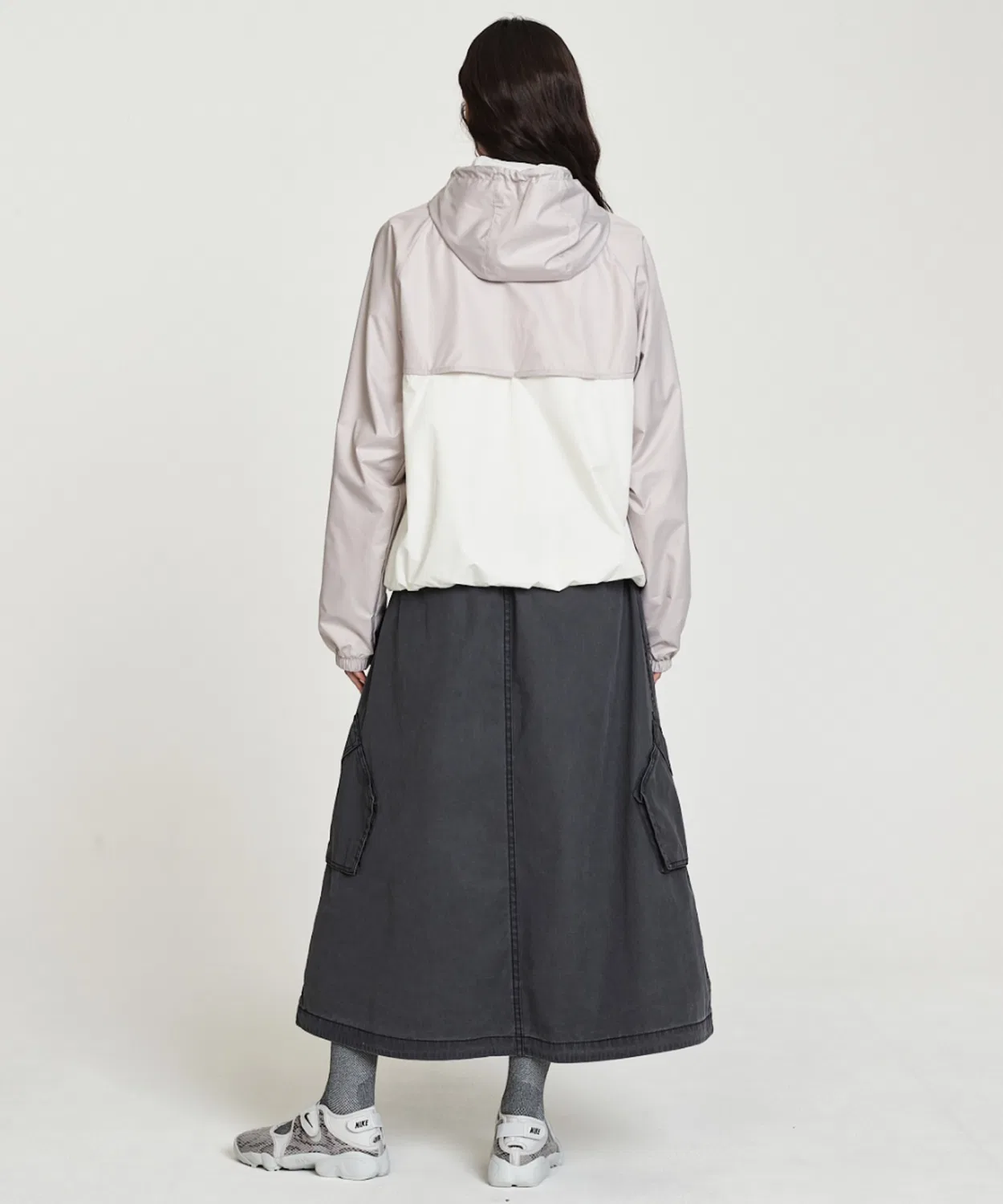 Куртка Nike Windrunner мужская утеплённая Storm-FIT, цвет серый — фото 4