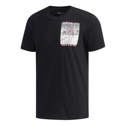 

Футболка neo m cs su tee ss круглый вырез короткий рукав Adidas, черный