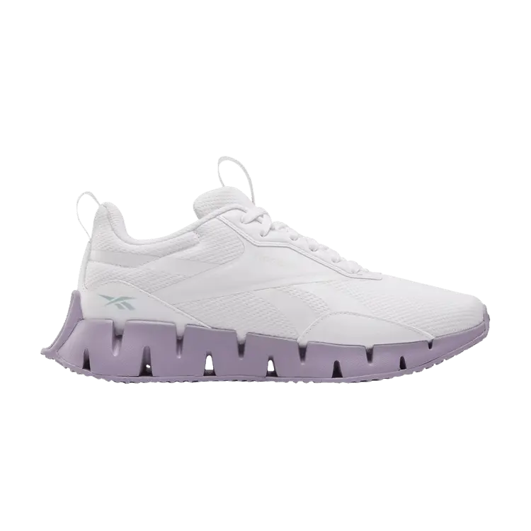 

Кроссовки Reebok Wmns Zig Dynamica STR White Dusk Purple, белый