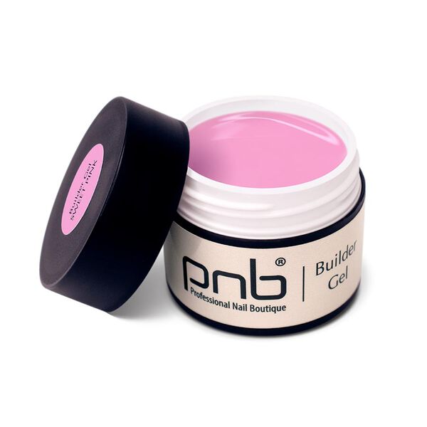 Гель для наращивания ногтей УФ/LED сладко-розовый, 15 мл Pnb Builder gel, цвет sweet pink — фото 3