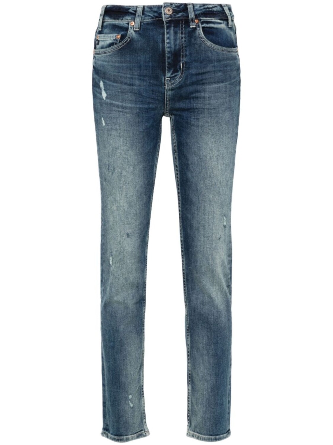 

AG Jeans джинсы скинни средней посадки, синий