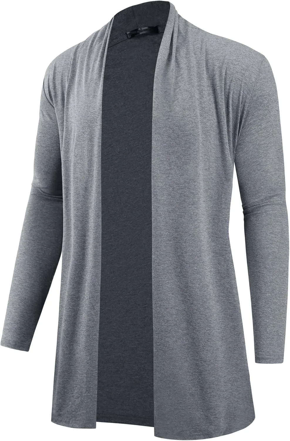 

Кардиган Lars Amadeus для мужчин с воротником-шалью и длинными рукавами