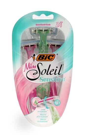

Бритва, 3 шт. Bic, Miss Soleil 3 Sensitive
