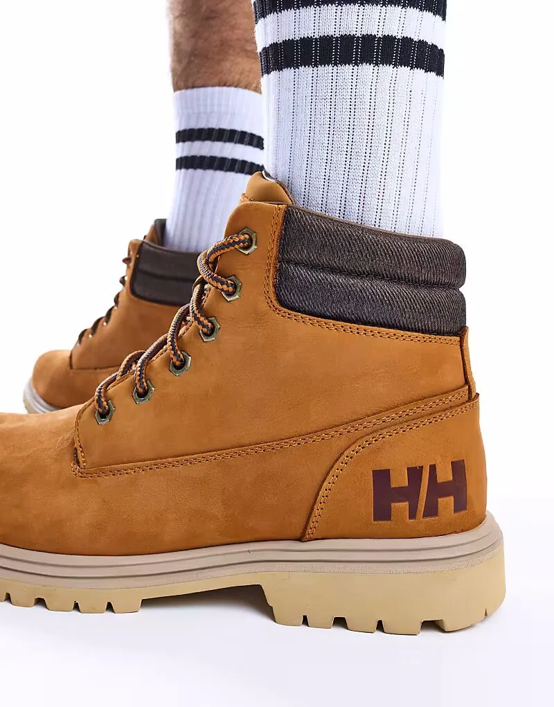 Ботинки Helly Hansen Fremont медового цвета — фото 2