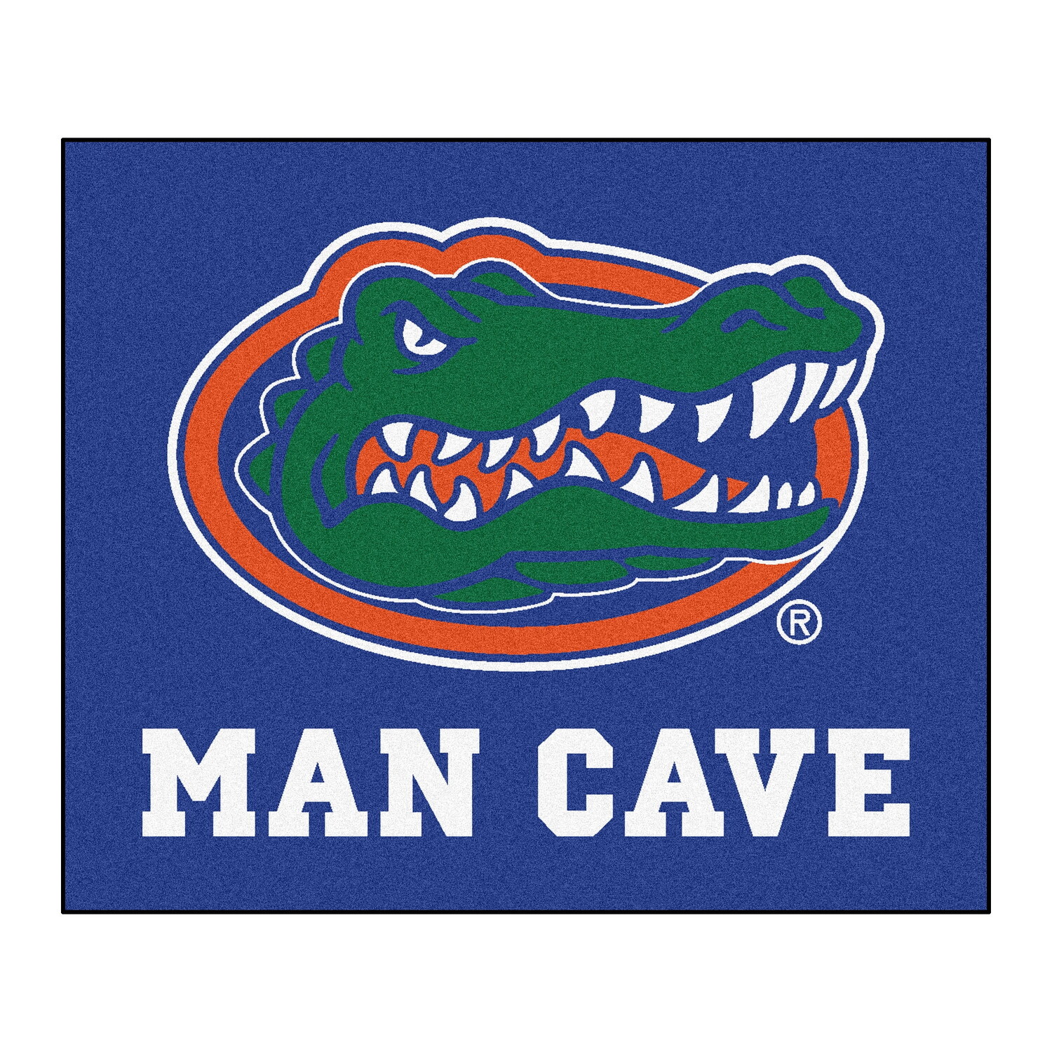 

Коврик с принтом Fanmats Man Cave, синий