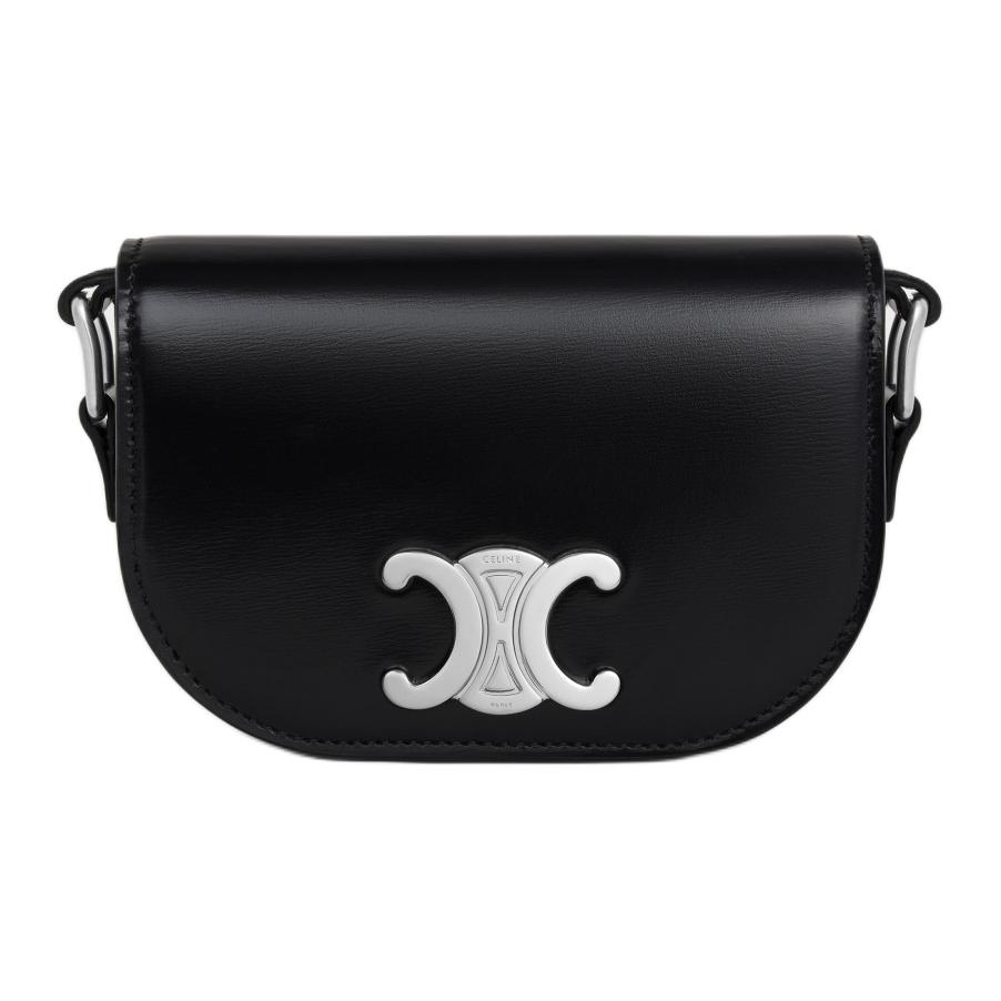 

Сумка кросс-боди мини Triomphe из коровьей кожи черный CELINE, Box(Set+Box)