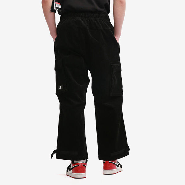 Спортивные штаны adidas Ub Pnt Cdr Sports Cargo Pocket corduroy Long Pants Black, черный — фото 3