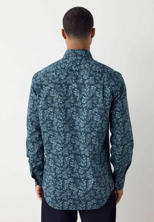 Рубашка с длинными рукавами и принтом, прямого кроя. Next, Navy Floral Print — фото 3