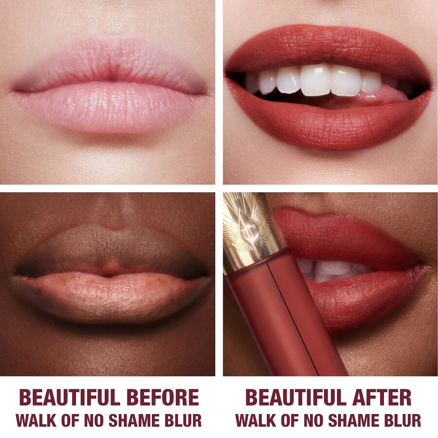 Жидкая помада для губ Charlotte Tilbury Airbrush Flawless Matte Lip Blur, Walk Of No Shame Blur, 6.8 мл — фото 4