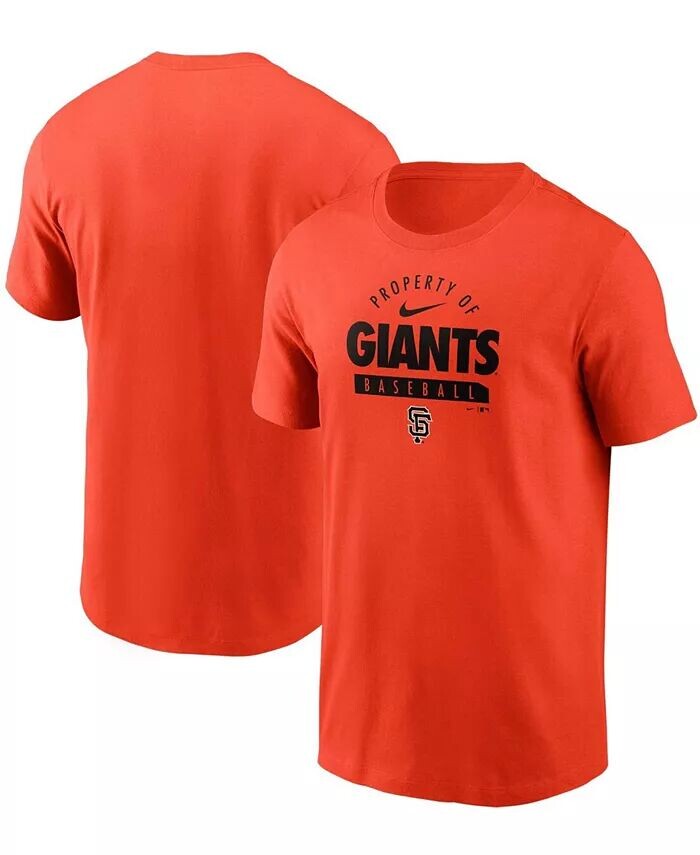 

Мужская оранжевая футболка San Francisco Giants Primetime Property Of Practice Nike