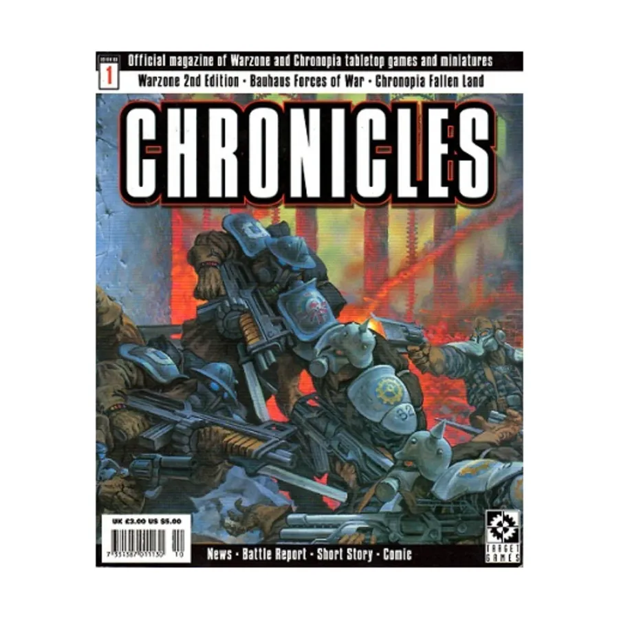 

Журнал New Era #1 "Bauhaus - Forces of War", Chronicles Magazine