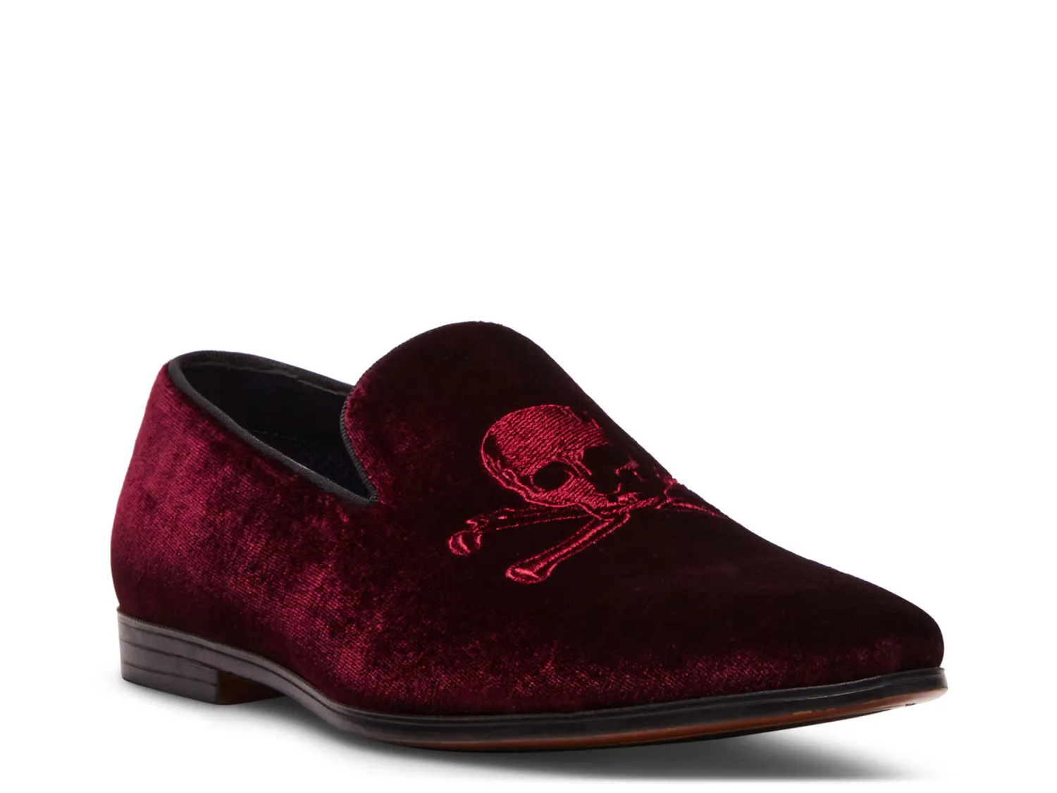 

Лоферы Skully Slip-On Steve Madden, цвет burgundy