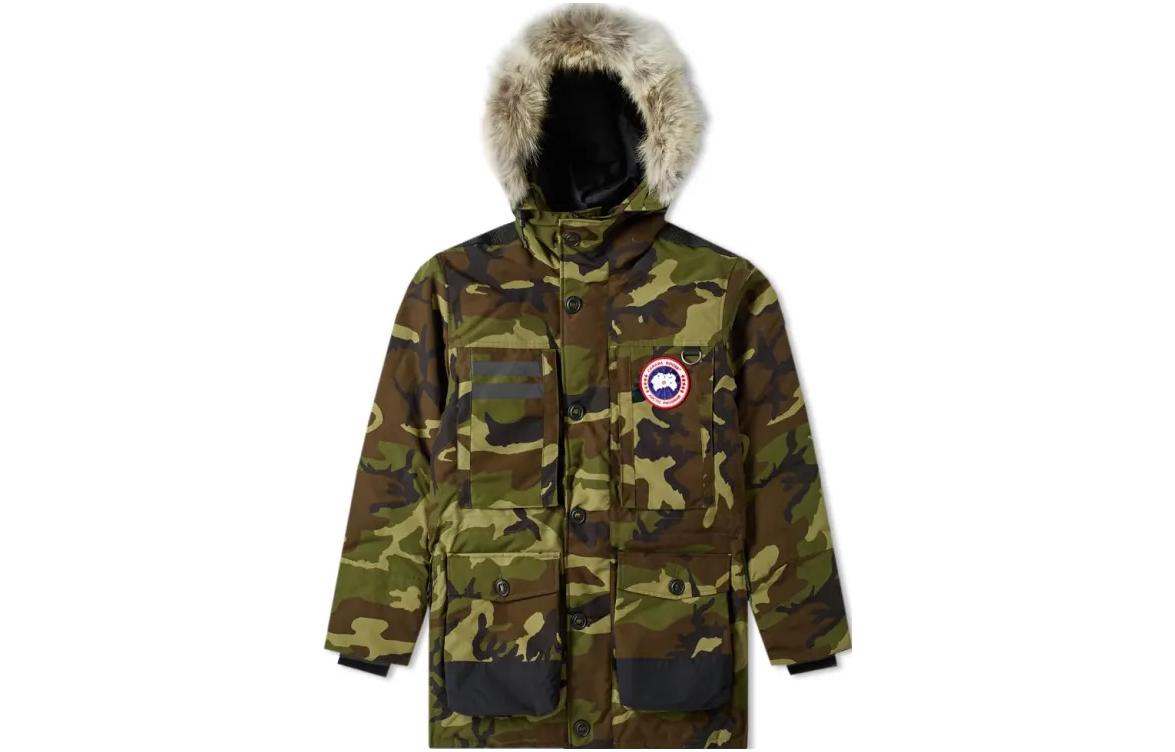 

Пальто-парка мужская классическая камуфляжная Canada Goose, цвет Classic Camouflage