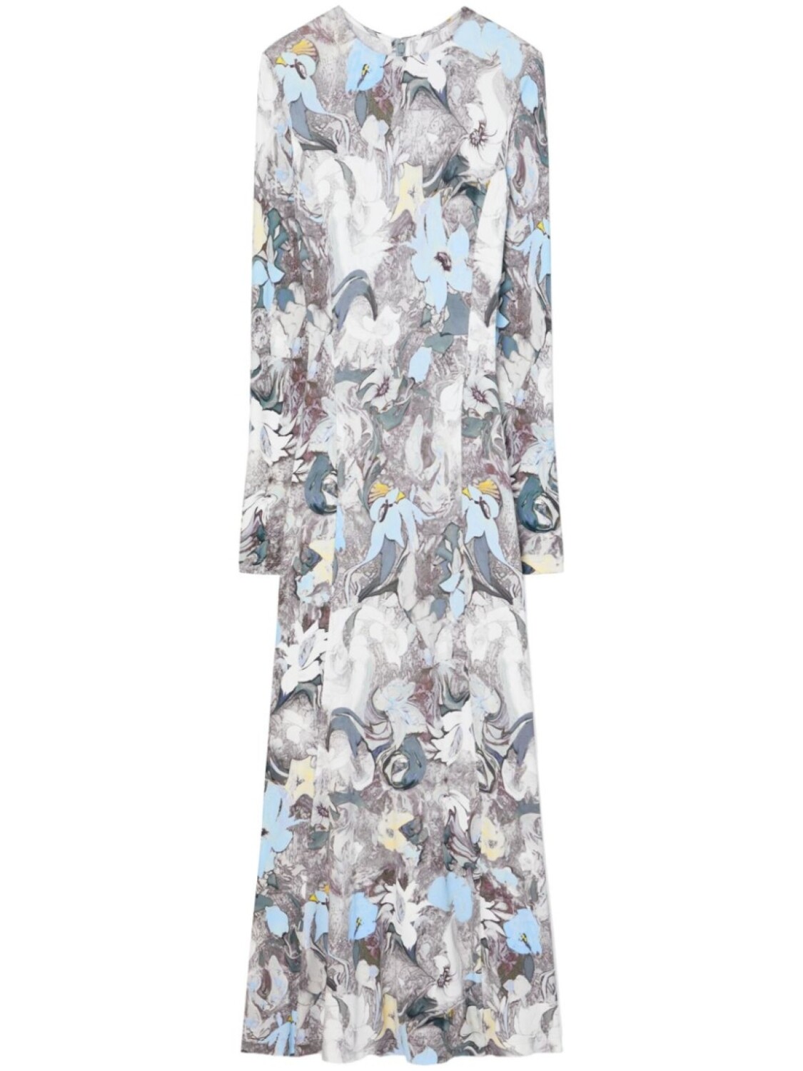 

Tory Burch платье миди из джерси с принтом, синий