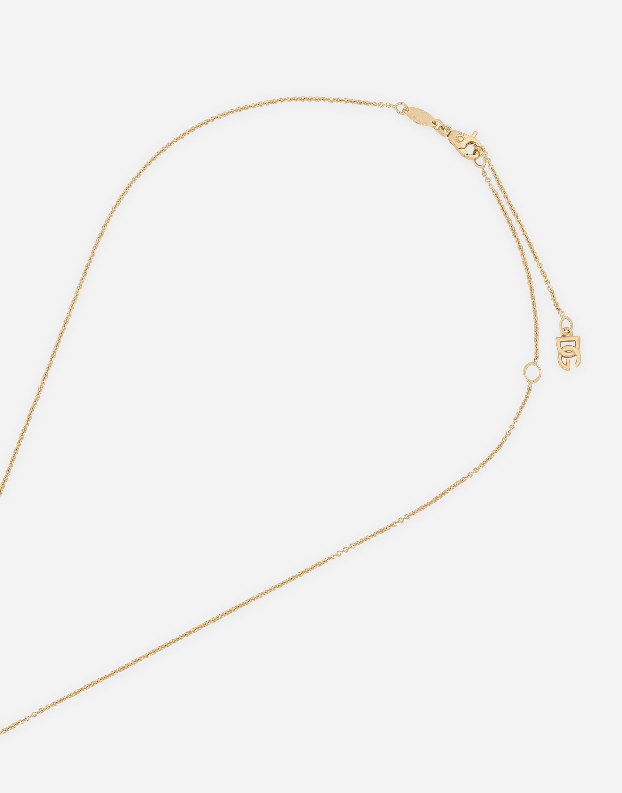 Подвеска "радужная монохромная"желтое золото 750 пробы и цитрин Dolce & Gabbana, золото — фото 4