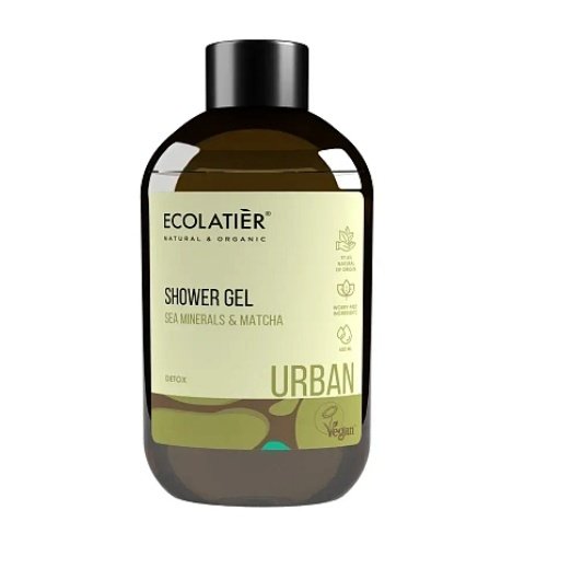 

Ecolatier, Гель для душа, Морские минералы и Матча, 600 мл