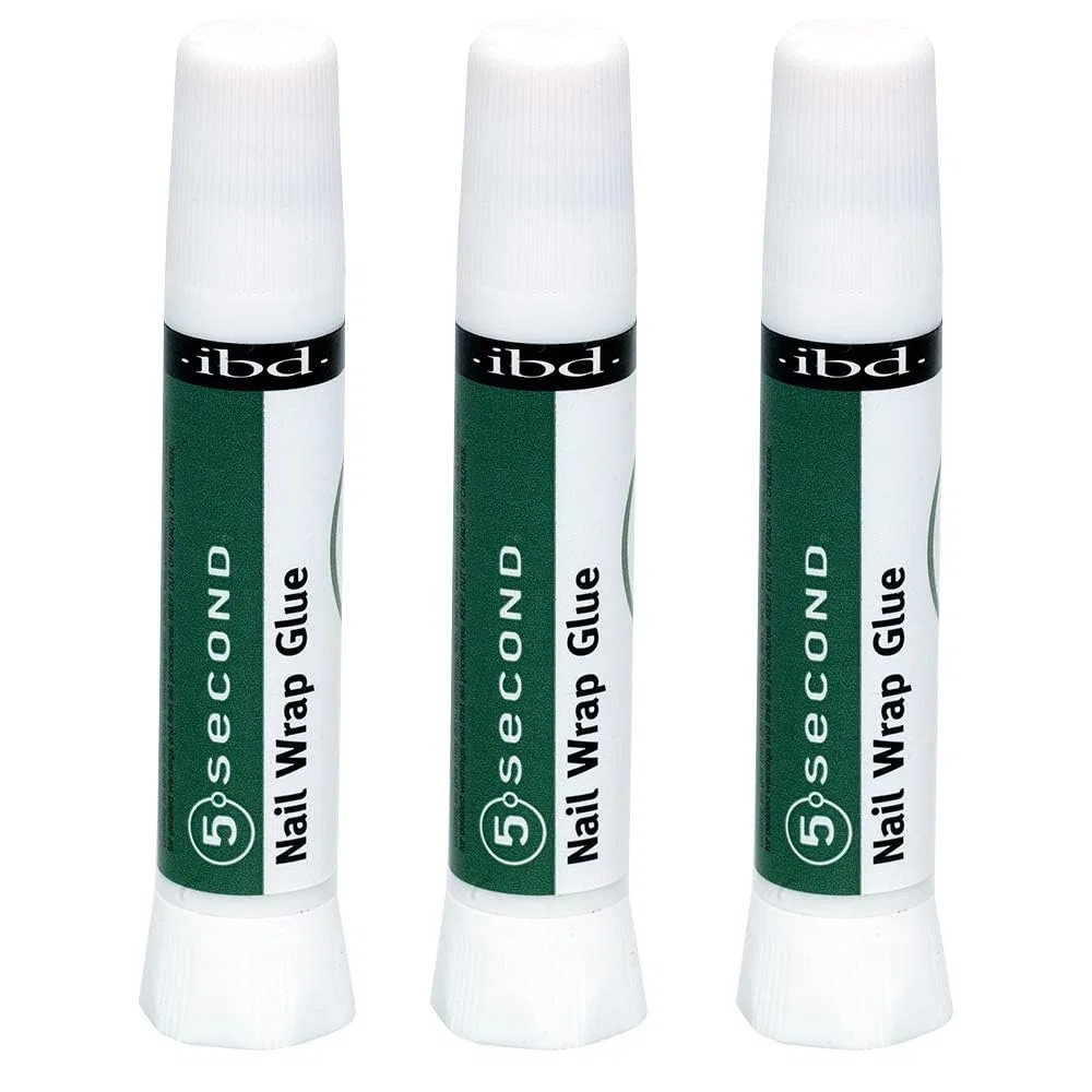Клей для ногтей «5 Second Nail Wrap Glue» от IBD, 3 x 2 г Ibd