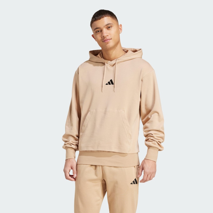 Спортивная толстовка ADIDAS SPORTSWEAR Essentials Feelcozy, светло-коричневый — фото 2