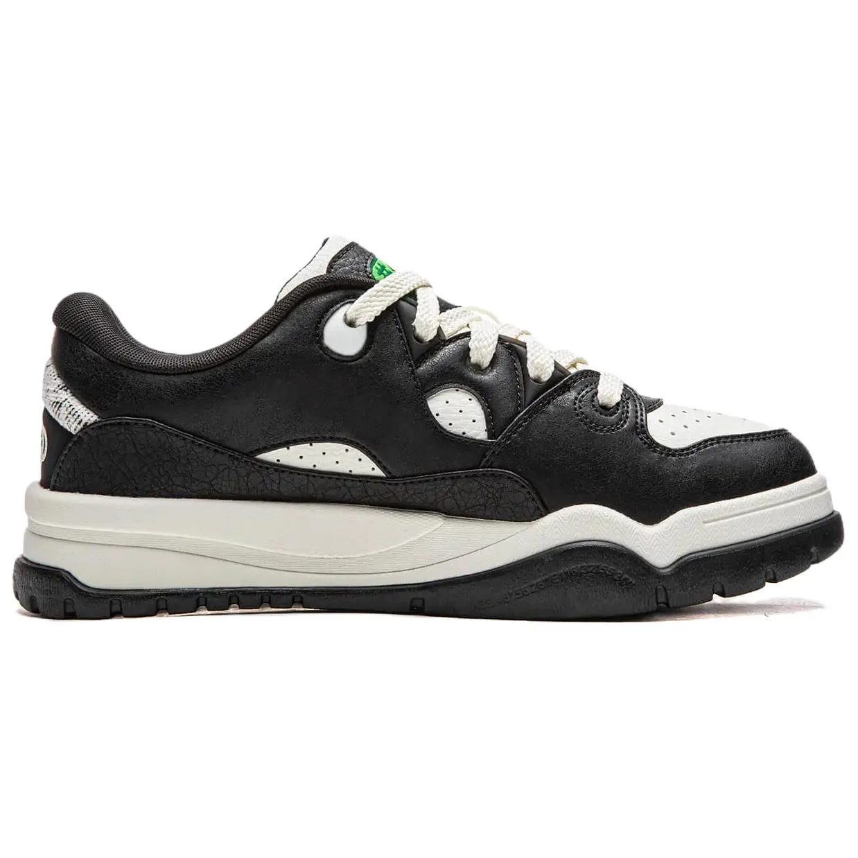 Кроссовки для скейтбординга Li-Ning Trendy Leap мужские черно-белые — фото 3