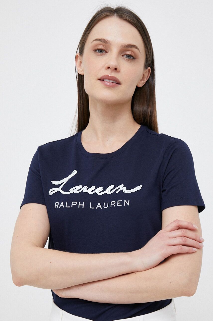 

Футболка Lauren Ralph Lauren, темно-синий