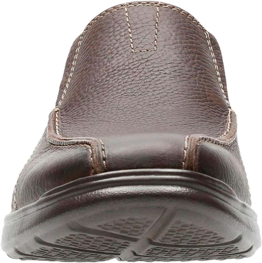 Мужские лоферы Clarks Cotrell Step без застежки, коричневый — фото 4