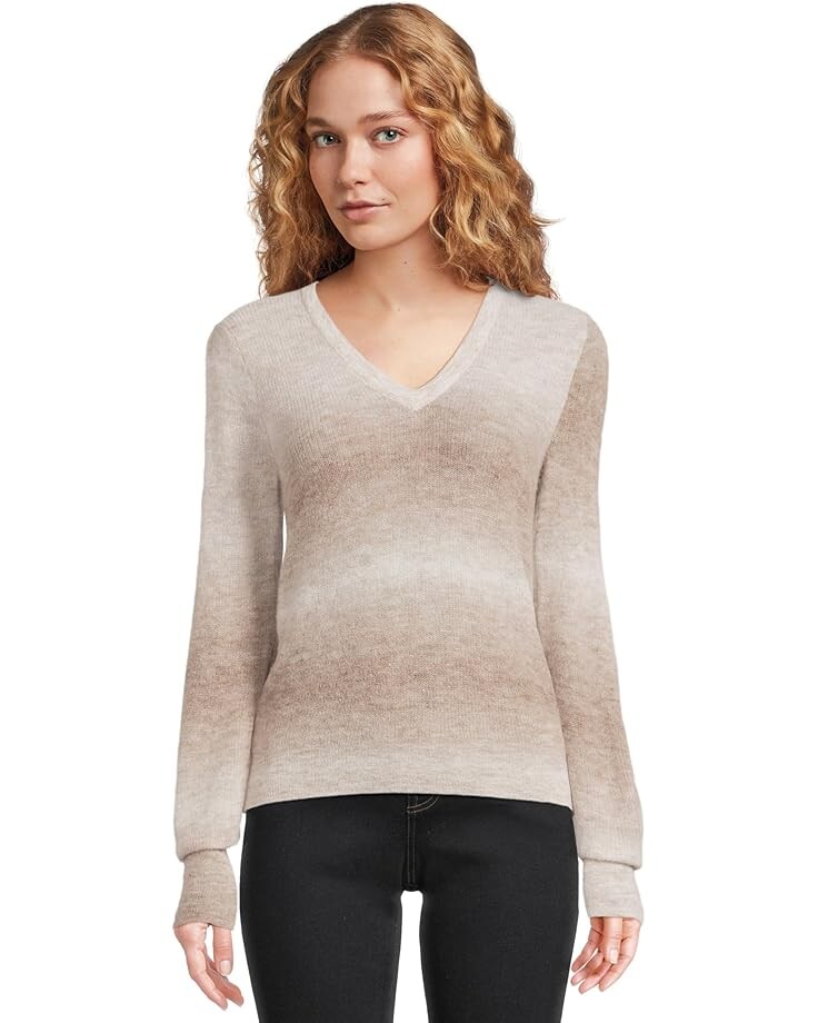 

Свитер Madewell Spacedye Lightweight Alpaca V-Neck Pullover, цвет Spacedye Fawn