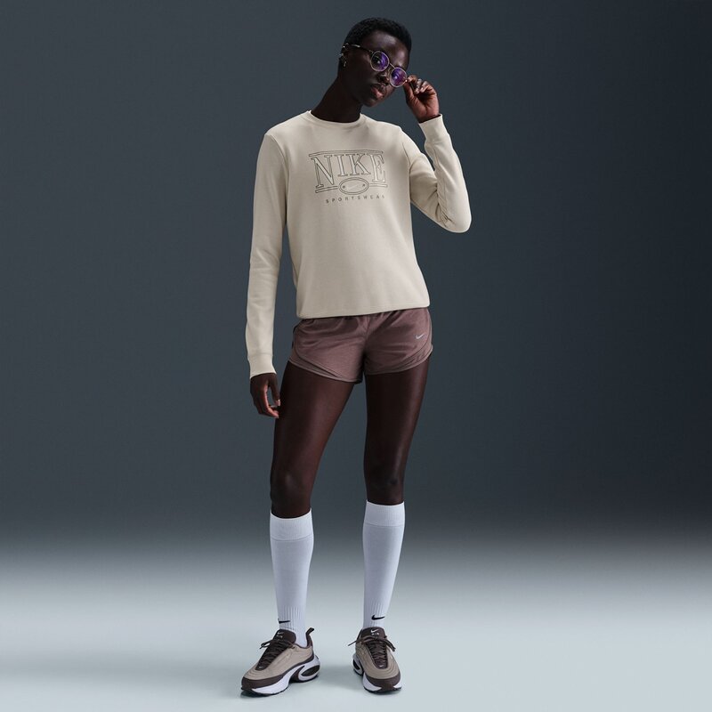 

Рубашка спортивная клубная флисовая Nike, цвет lt orewood brn