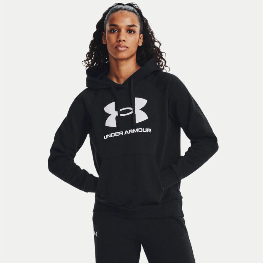 

UNDER ARMOUR Женская толстовка с капюшоном Under Armor Rival Fleece с большим логотипом