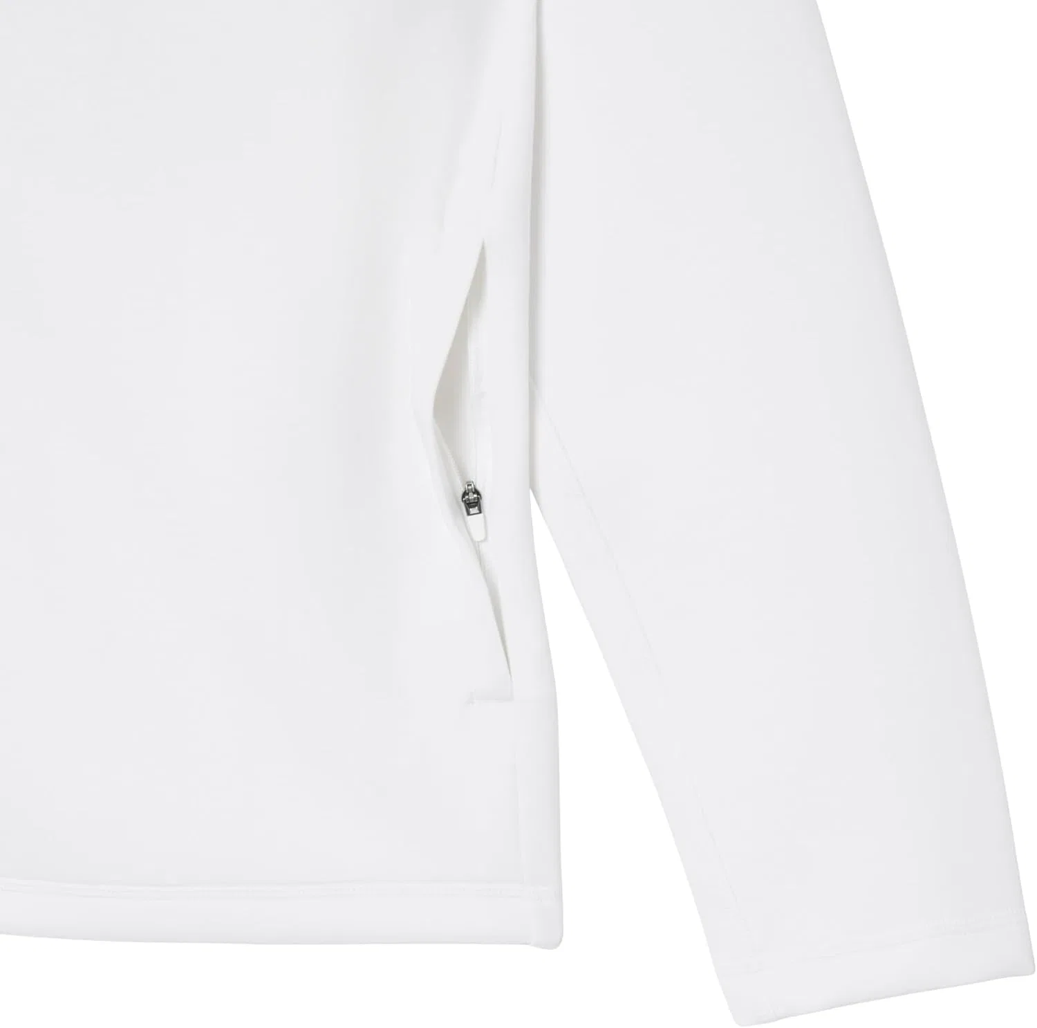 Толстовка Lacoste унисекс для взрослых с изображением французской теннисной команды, на молнии, белый — фото 4