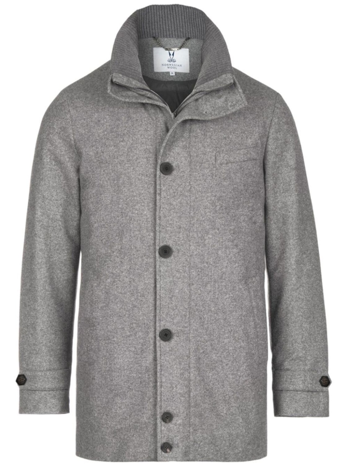 

Norwegian Wool парка City из смесовой шерсти, серый