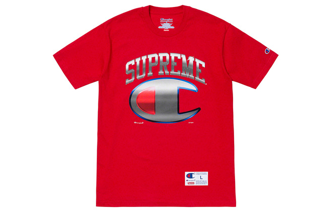 

Футболка с коллекцией Champion X Co-branded, унисекс Supreme