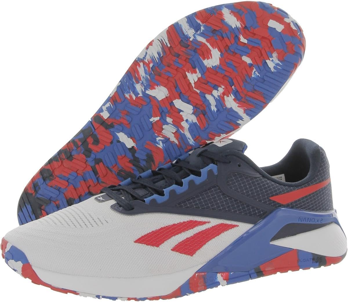 Мужские кроссовки для зала Reebok Nano X2, белый/синий — фото 2