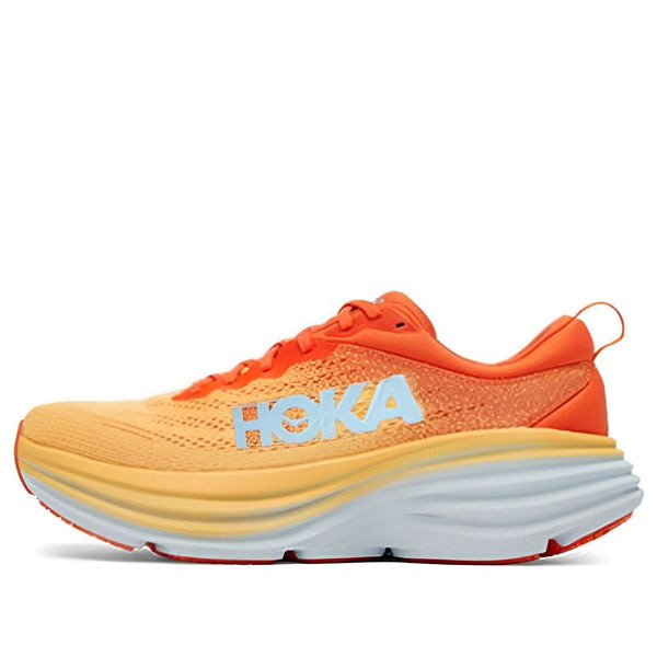 

Кроссовки bondi 8 'puffin's bill amber yellow' Hoka One One, мультиколор, Желтый, Кроссовки bondi 8 'puffin's bill amber yellow' Hoka One One, мультиколор