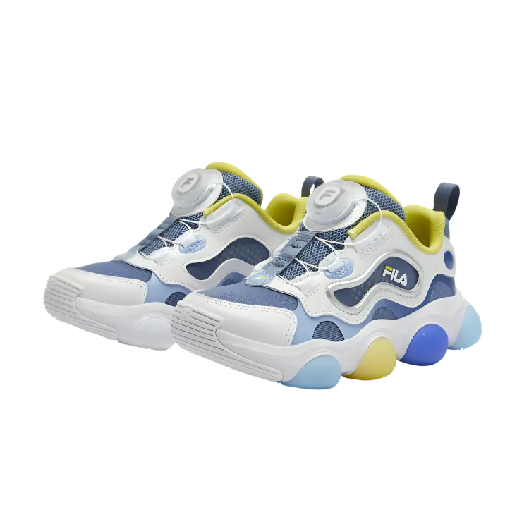 Детские кроссовки Strawberry Light Shoes для детей от 3 до 7 лет FILA KIDS, синий/белый — фото 3