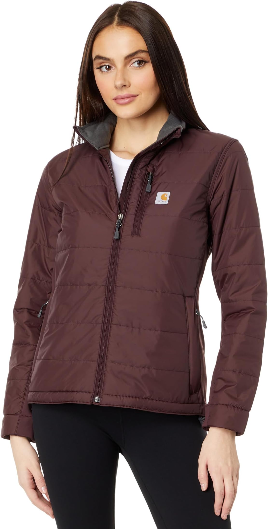 

Куртка Carhartt Rain Defender Relaxed Fit Lightweight Insulated Jacket, цвет Blackberry