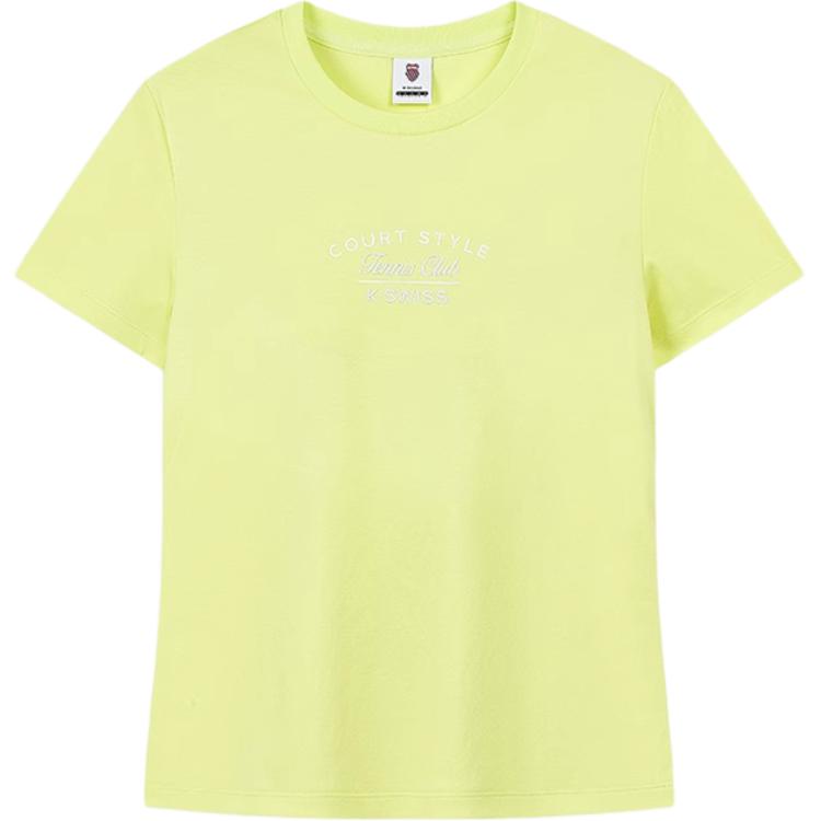

Футболка женская K·SWISS, светло-желтый
