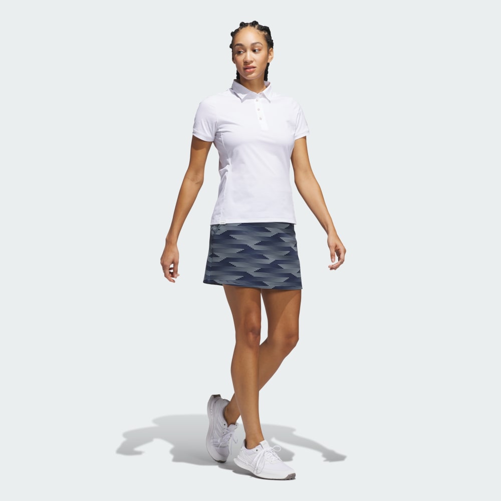 Спортивная футболка Adidas Ultimate365 Tour Twistknit Polo Shirt, белый — фото 3