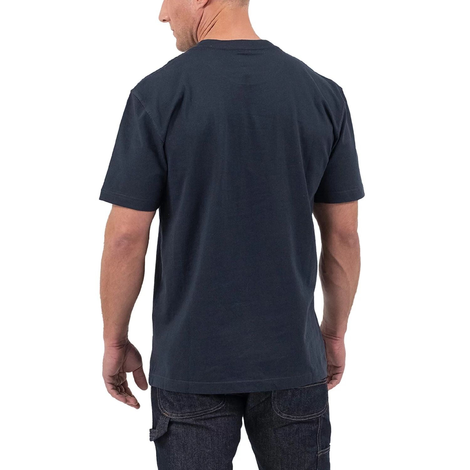 

Трехцветная футболка с графическим логотипом Big & Tall Dickies, темно-синий