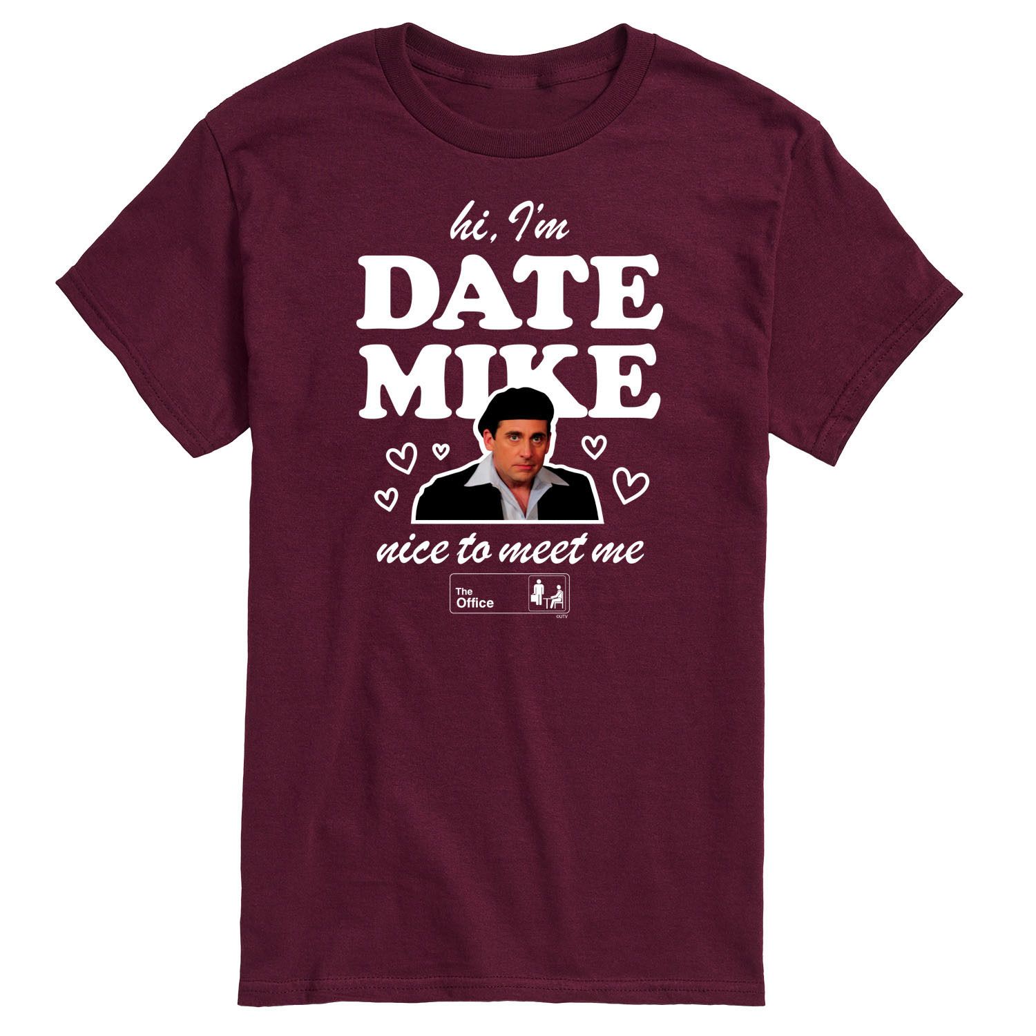 

Мужская футболка The Office Hi Im Date Mike Licensed Character