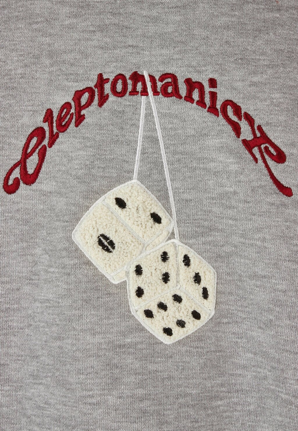 

Толстовка BOXY CREWNECK RACING Cleptomanicx, серый