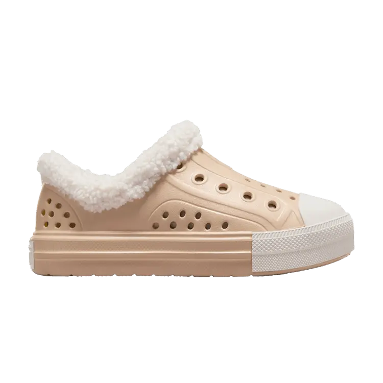 

Кроссовки Converse Chuck Taylor All Star Play Lite CX Low PS Sherpa - Warm Quarry, желто-коричневый